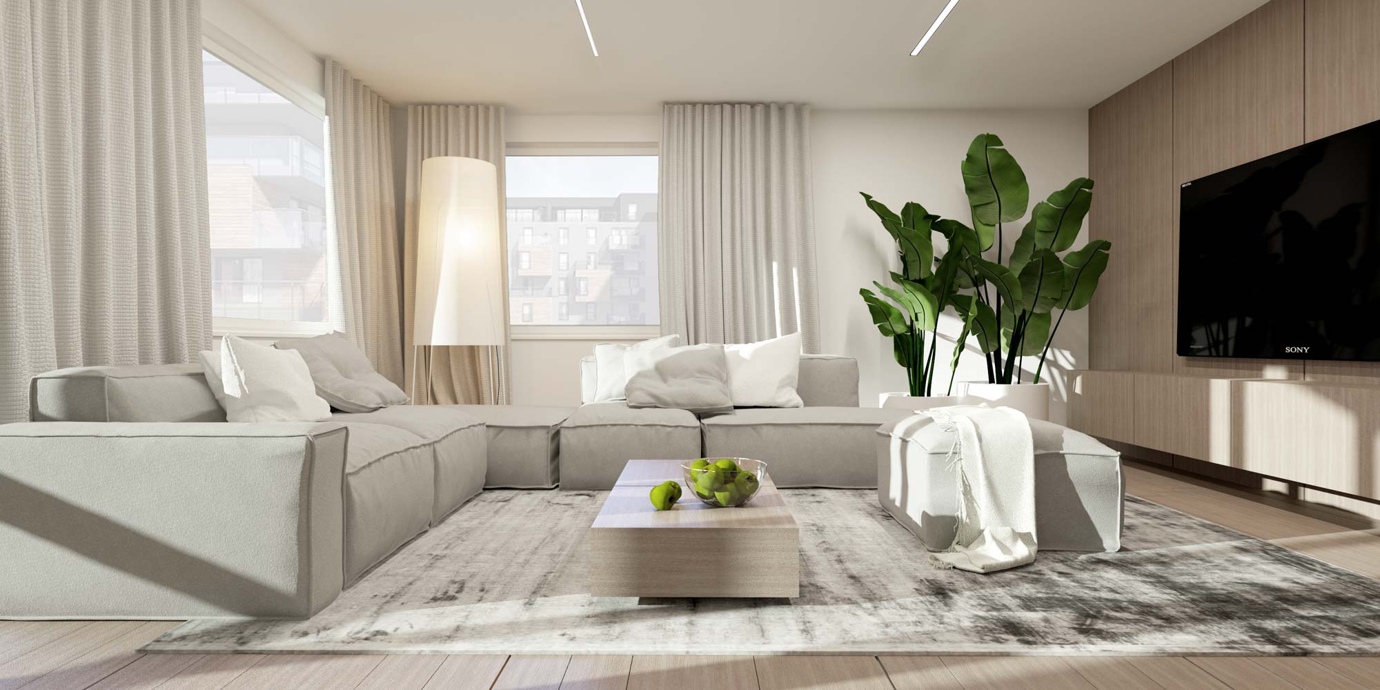 Aranżacja wnętrza apartamentu